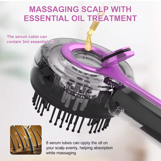 Masseur applicateur d'huile pour cheveux !