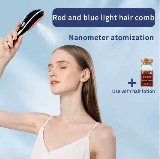 Masseur électrique cuir chevelu brosse de Massage avec caoutchouc souple!