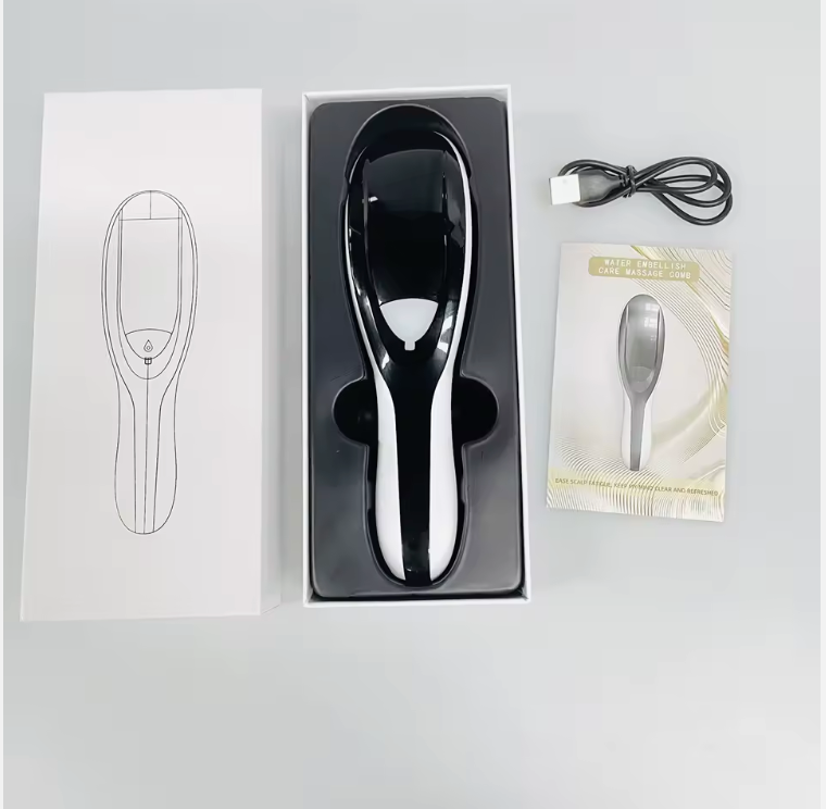 Masseur électrique cuir chevelu brosse de Massage avec caoutchouc souple!