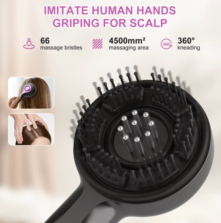 Masseur applicateur d'huile pour cheveux !