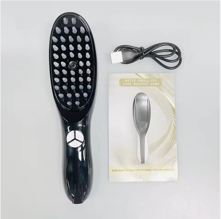 Masseur électrique cuir chevelu brosse de Massage avec caoutchouc souple!