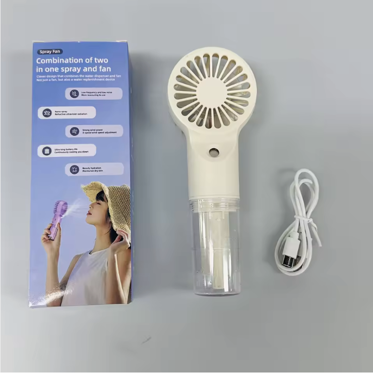 ventilateur d'eau Portable Rechargeable !
