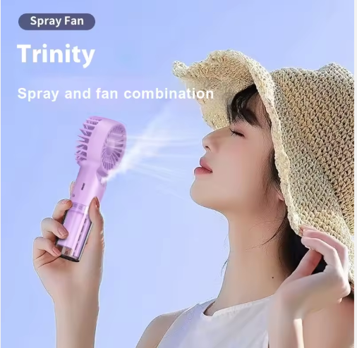 ventilateur d'eau Portable Rechargeable !