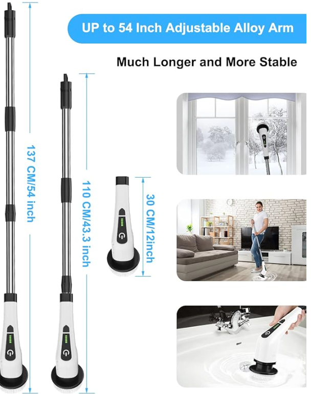 Brosse Electrique Nettoyage Rotative !