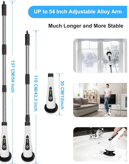 Brosse Electrique Nettoyage Rotative !