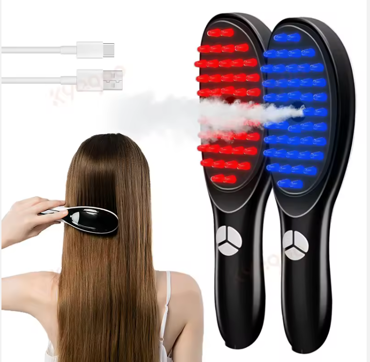 Masseur électrique cuir chevelu brosse de Massage avec caoutchouc souple!