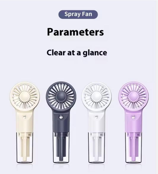 ventilateur d'eau Portable Rechargeable !